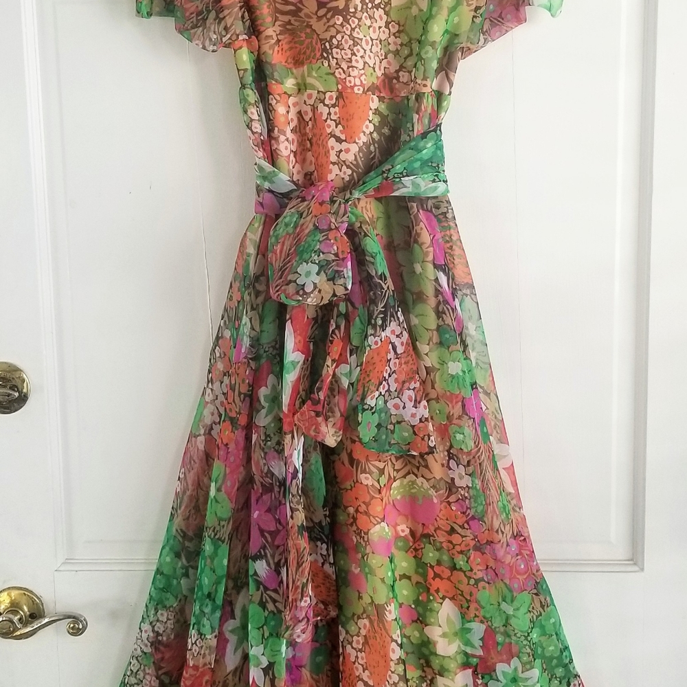 Miss Elliette Vintage Floral Dress